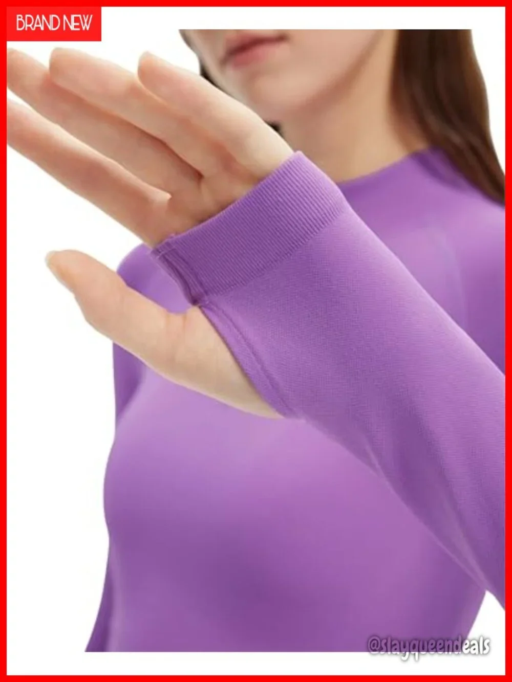 Seamless Ribbed 2 Piece Workout Set Long Sleeve Half Zip Jacket Leggings Gym